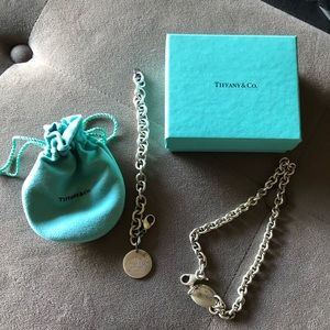 Tiffany bracelet and necklace